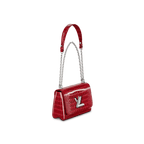 Louis Vuitton Twist MM Bag in Rubis Red