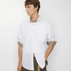 Burberry Regular Fit Cotton Poplin Shirt
