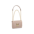 Louis Vuitton Twist MM Bag In Galet Gray