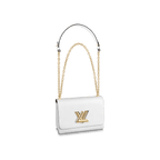 Louis Vuitton Twist MM Bag in White