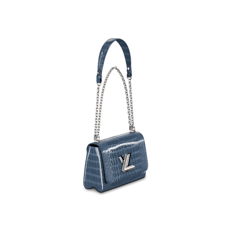 Louis Vuitton Twist MM Bag in Ocean Blue