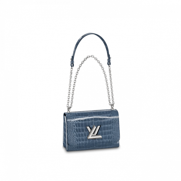 Louis Vuitton Twist MM Bag in Ocean Blue