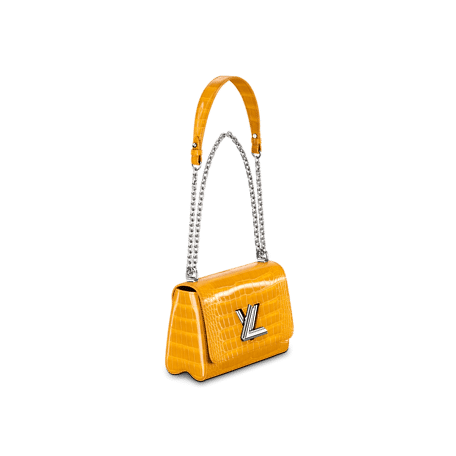 Louis Vuitton Twist MM Bag in Yellow