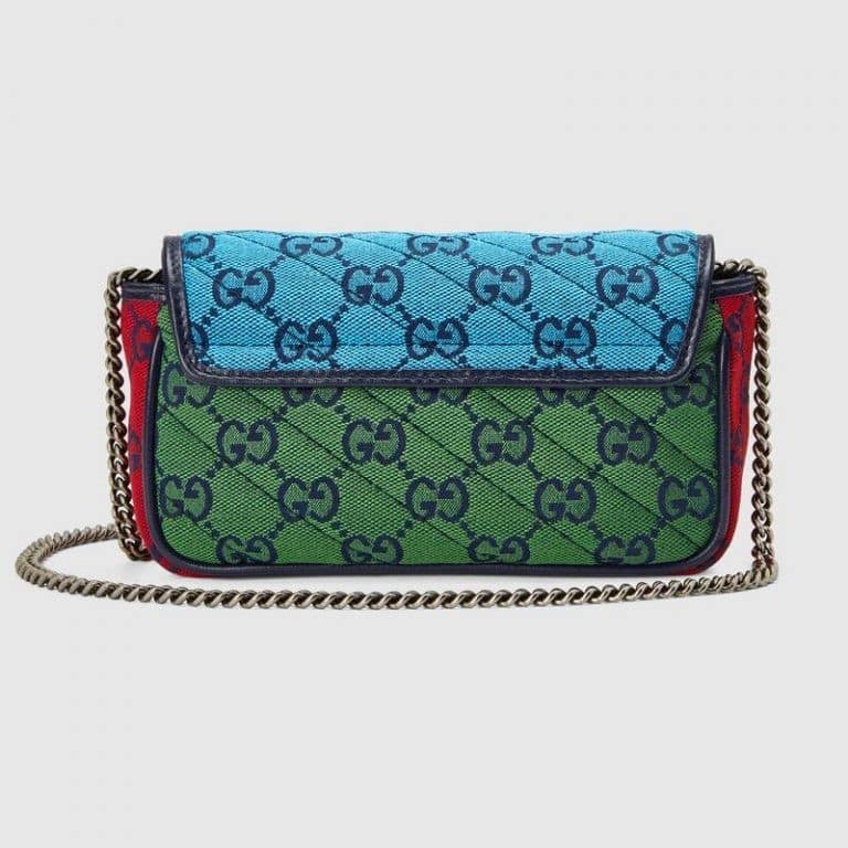 Gucci GG Marmont Multicolour Super Mini Bag