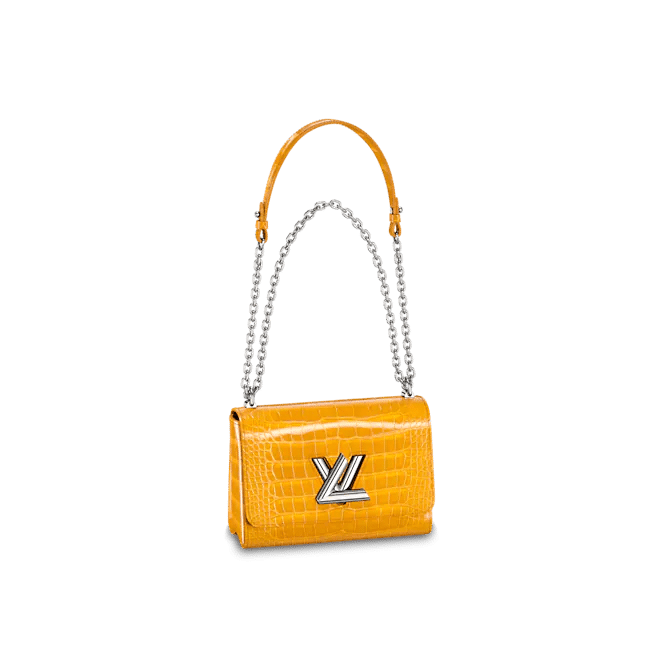Louis Vuitton Twist MM Bag in Yellow