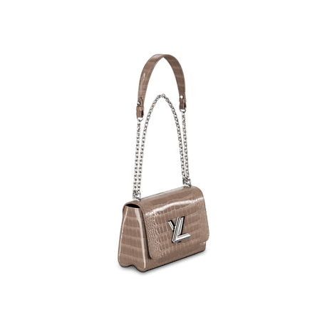 Louis Vuitton Twist MM Bag in Brown