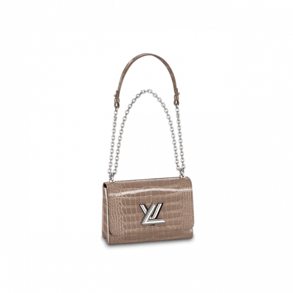 Louis Vuitton Twist MM Bag in Brown
