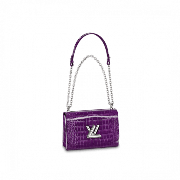 Louis Vuitton Twist MM Bag in Amethyste Purple