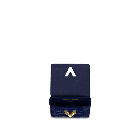 Louis Vuitton Twist MM Bag in Saphir Blue