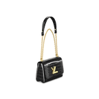 Louis Vuitton Twist MM Bag in Black