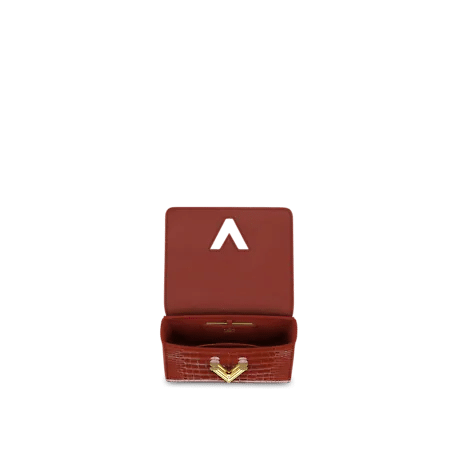 Louis Vuitton Twist MM Bag in Fauve Brown