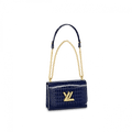 Louis Vuitton Twist MM Bag in Saphir Blue