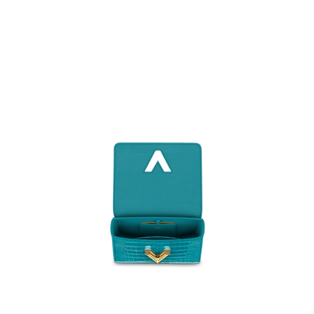 Louis Vuitton Twist MM Bag in Canard Blue Canard Blue