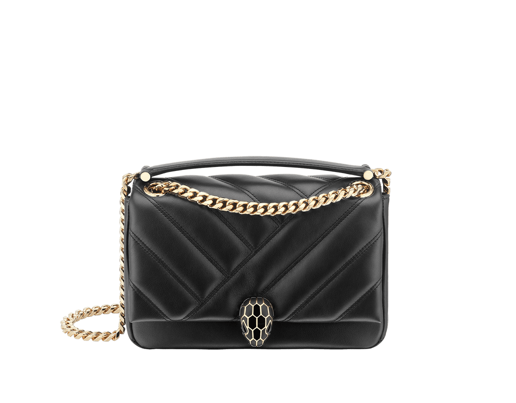 Bvlgari Serpenti Cabochon Shoulder Bag