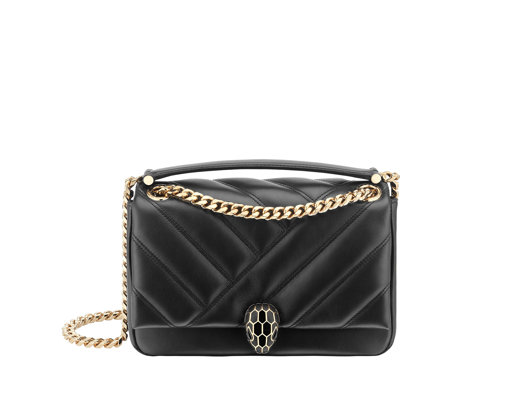 Bvlgari Serpenti Cabochon Shoulder Bag
