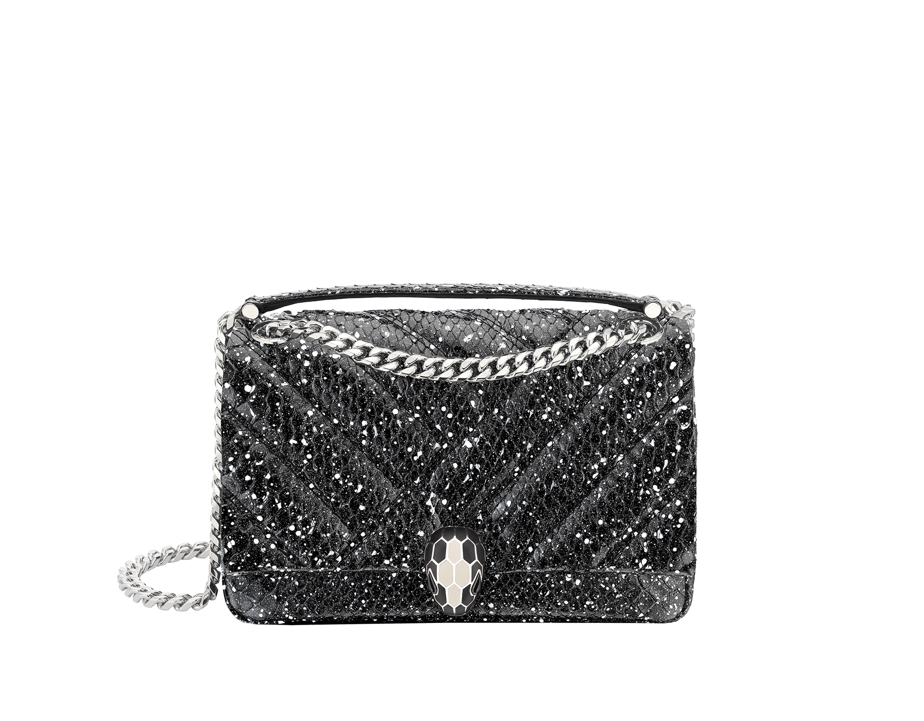 Bvlgari Serpenti Cabochon Shoulder Bag