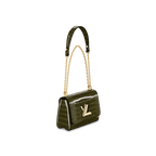 Louis Vuitton Twist MM Bag in Khaki