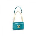 Louis Vuitton Twist MM Bag in Canard Blue Canard Blue