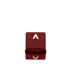 Louis Vuitton Twist MM Bag in Rouge Carmin Red