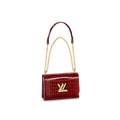 Louis Vuitton Twist MM Bag in Rouge Carmin Red