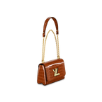 Louis Vuitton Twist MM Bag in Noisette Brown
