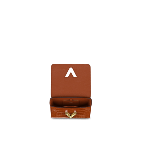 Louis Vuitton Twist MM Bag in Noisette Brown