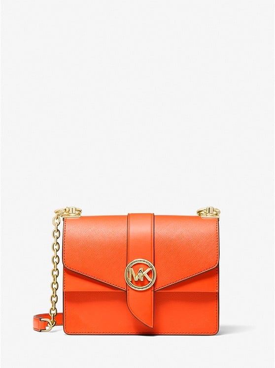 Michael Kors Greenwich Small Saffiano Leather Crossbody Bag