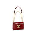 Louis Vuitton Twist MM Bag in Rouge Carmin Red