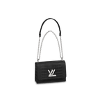 Louis Vuitton Twist MM Bag in Matte Black