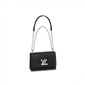 Louis Vuitton Twist MM Bag in Matte Black