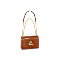Louis Vuitton Twist MM Bag in Noisette Brown