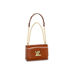 Louis Vuitton Twist MM Bag in Noisette Brown