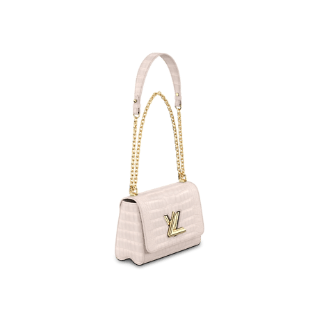 Louis Vuitton Twist MM Bag in Latte Matte
