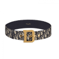 Christian Dior quake women Belt Blue Dior Oblique Jacquard, 55 MM