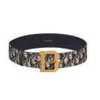 Christian Dior quake women Belt Blue Dior Oblique Jacquard, 55 MM