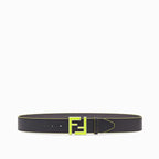 Fendi Black leather belt