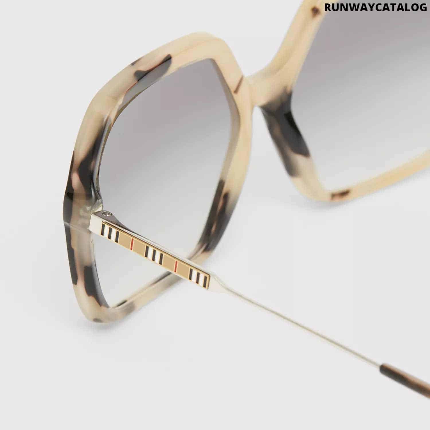 Burberry Oversized Square Frame Sunglasses