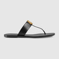 Gucci Women Thong Sandal with Double G