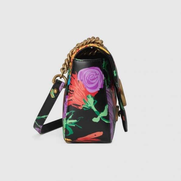 Gucci Ken Scott print GG Marmont small shoulder bag