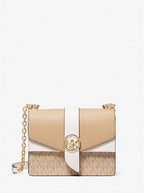 Michael Kors Greenwich Small Leather Crossbody Bag