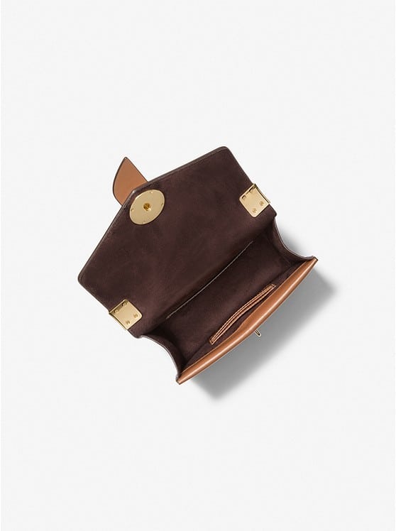 Michael Kors Greenwich Small Leather Crossbody Bag