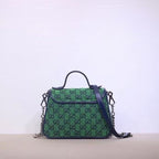 Gucci GG Marmont Multicolor Mini Top Handle Bag
