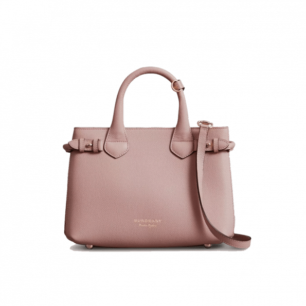 Burberry The Small Banner in Leather and House Check