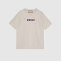 T-SHIRT WITH GUCCI PRINT