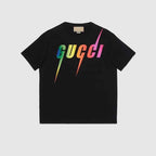 COTTON T-SHIRT WITH GUCCI BLADE PRINT