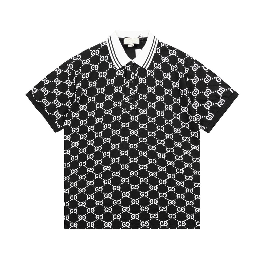 Gucci GG Print Polo Shirt