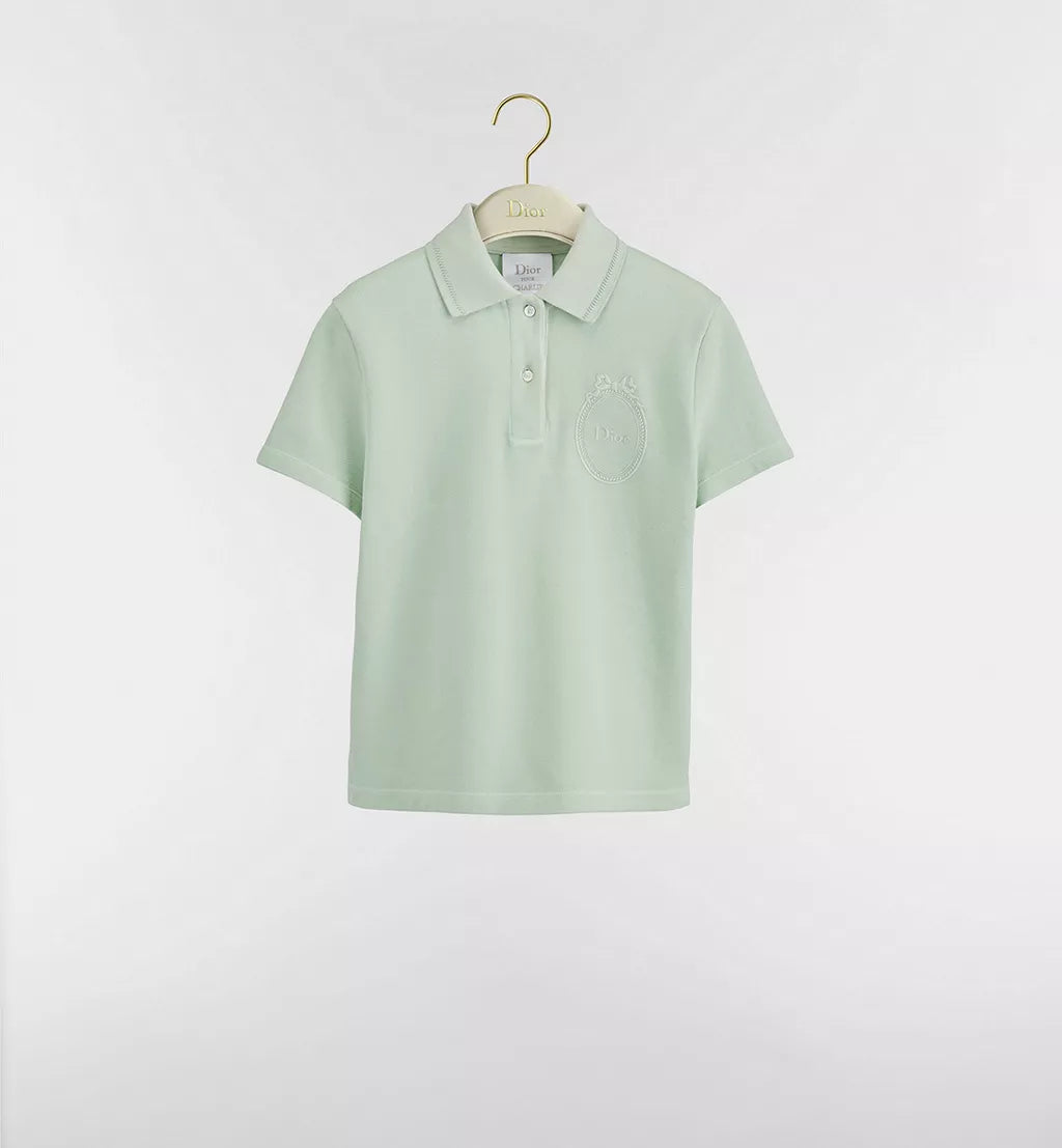 Dior Médaillon Embroidered Polo Shirt