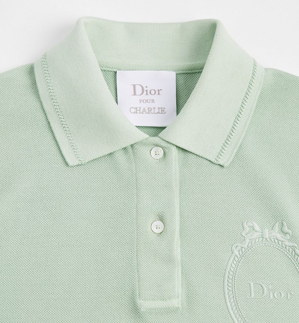 Dior Médaillon Embroidered Polo Shirt