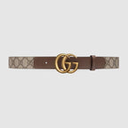 GG belt with Double G buckle