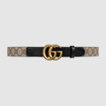 GG belt with Double G buckle